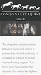 Mobile Screenshot of conejoequine.com